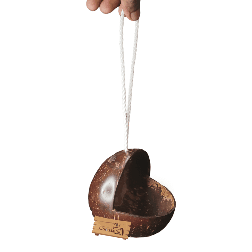 CocoLand Coconut Shell Bird Feeder