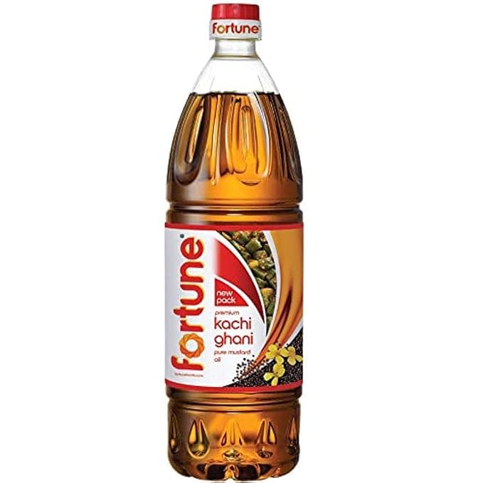 Fortune Kachi Ghani Mustard Oil - 1L