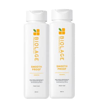 Biolage Smoothproof Professional Shampoo for Dry and Frizzy Hair, 72 HRS FRIZZ CONTROL (200ml each) Pack of 2