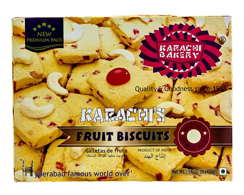 Karachi Fruit Biscuit - Premium Pack, 200 gm