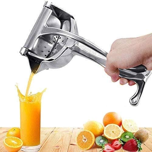 viva smart Aluminum Steel Manual Fruit Juicer Hand juicer, Instant Vegetable And Fruit Mixer Orange, Watermelon, Lemon Squeezer Hand Press Juice Machine For Home