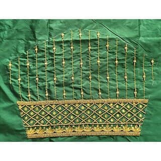 OMSAIFAB Cotton Silk Self Design Blouse Material view 2