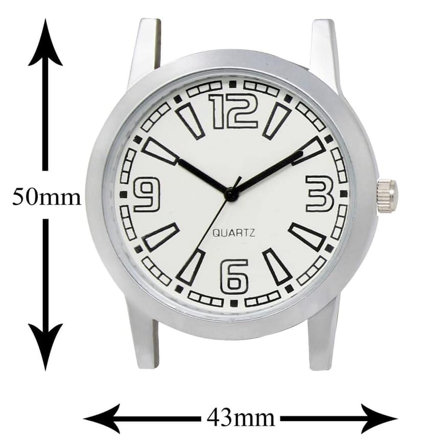 White Casual Analog Watch for Men LR15 view 4