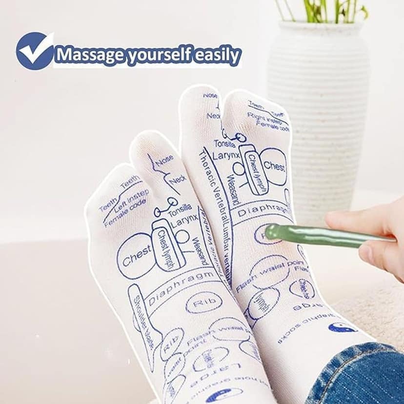 Full Reflexology Acupressure Therapy Socks Set (1 Set) view 3