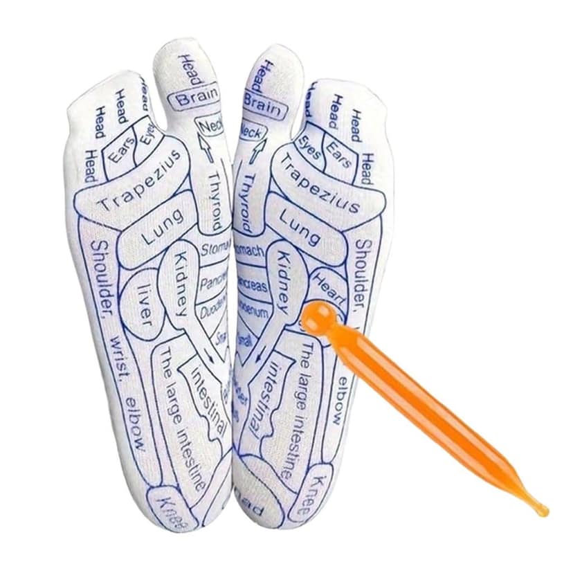 Full Reflexology Acupressure Therapy Socks Set (1 Set) view 5