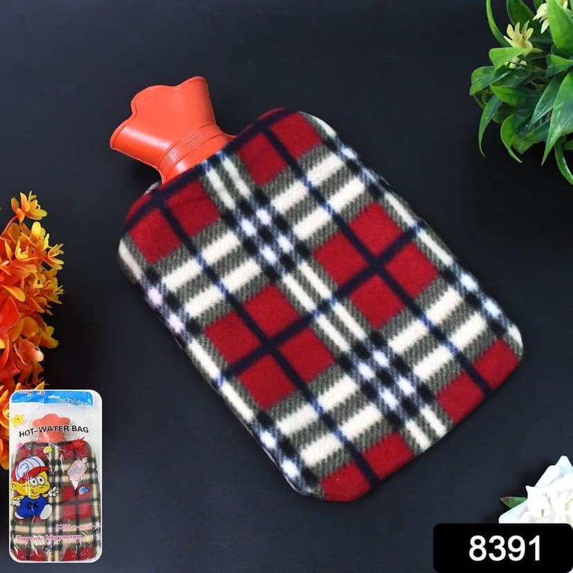 Hot Water Bottle Bag With Cover For Pain Relief (1 Pc) view 2