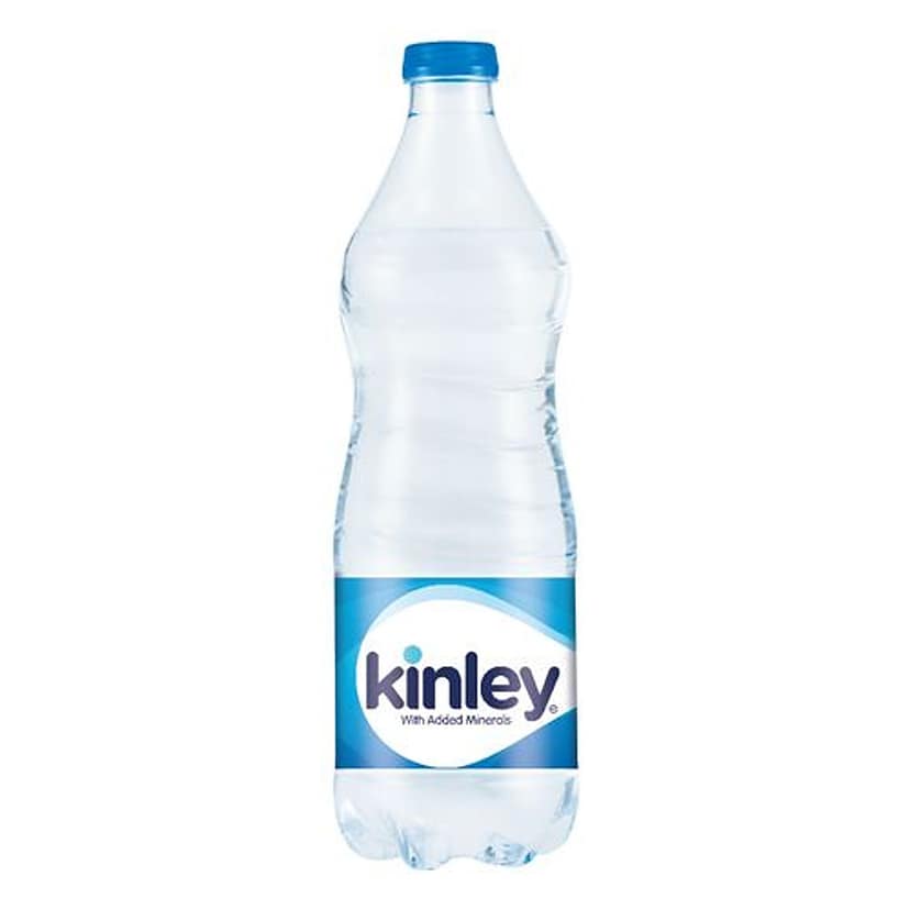 Kinley Drinking Water With Added Minerals, 1 L Pet Bottle view 2
