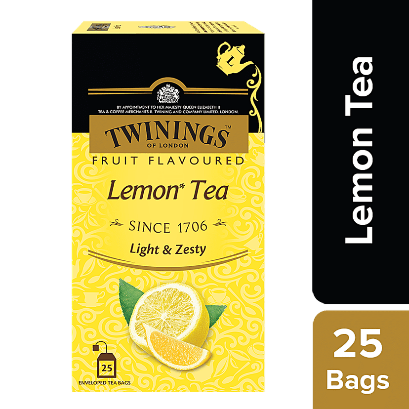 Twinings Lemon Tea, 50 g (25 Bags x 2 g each)