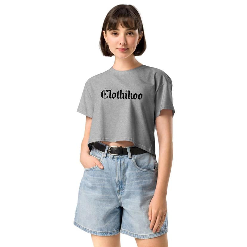Clothikoo Women's Crop Top view 10