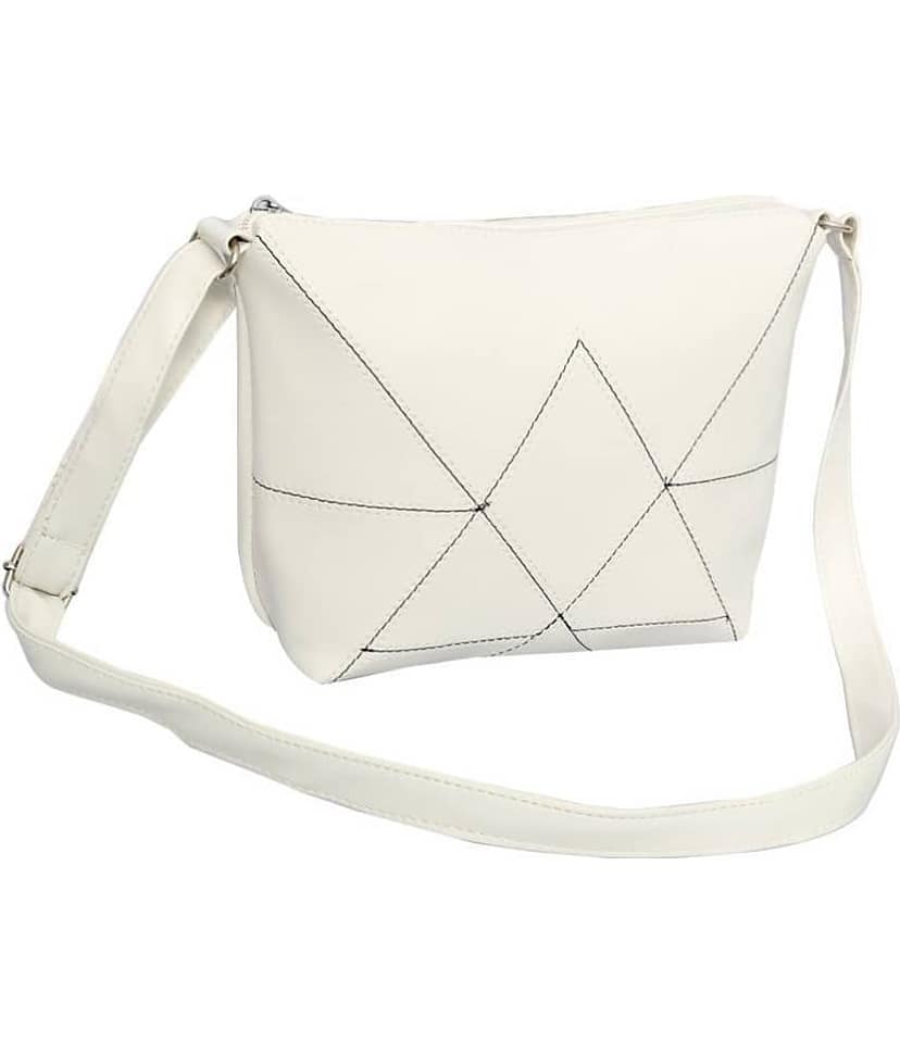 Leather Land Sling Bag P.U. Set of 1 ( Gray )