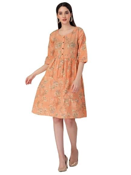 Buy & Try Women's Cotton Printed Tops and Tunics Fancy Top for Girls.