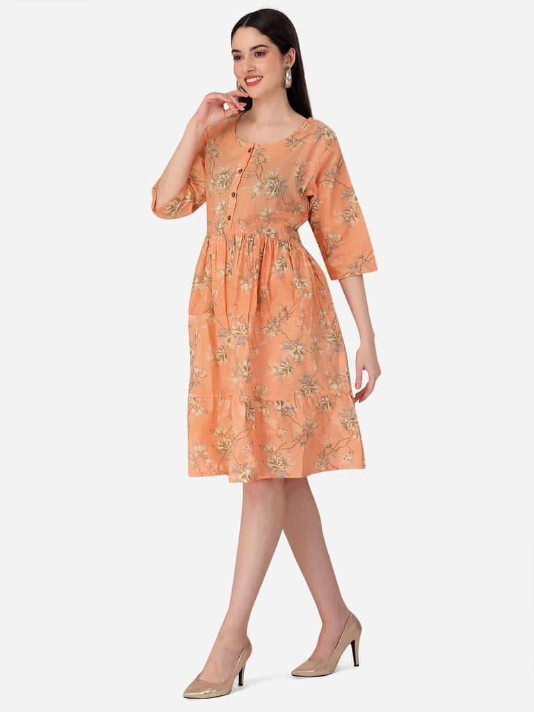 Buy & Try Women's Cotton Printed Tops and Tunics Fancy Top for Girls. view 3