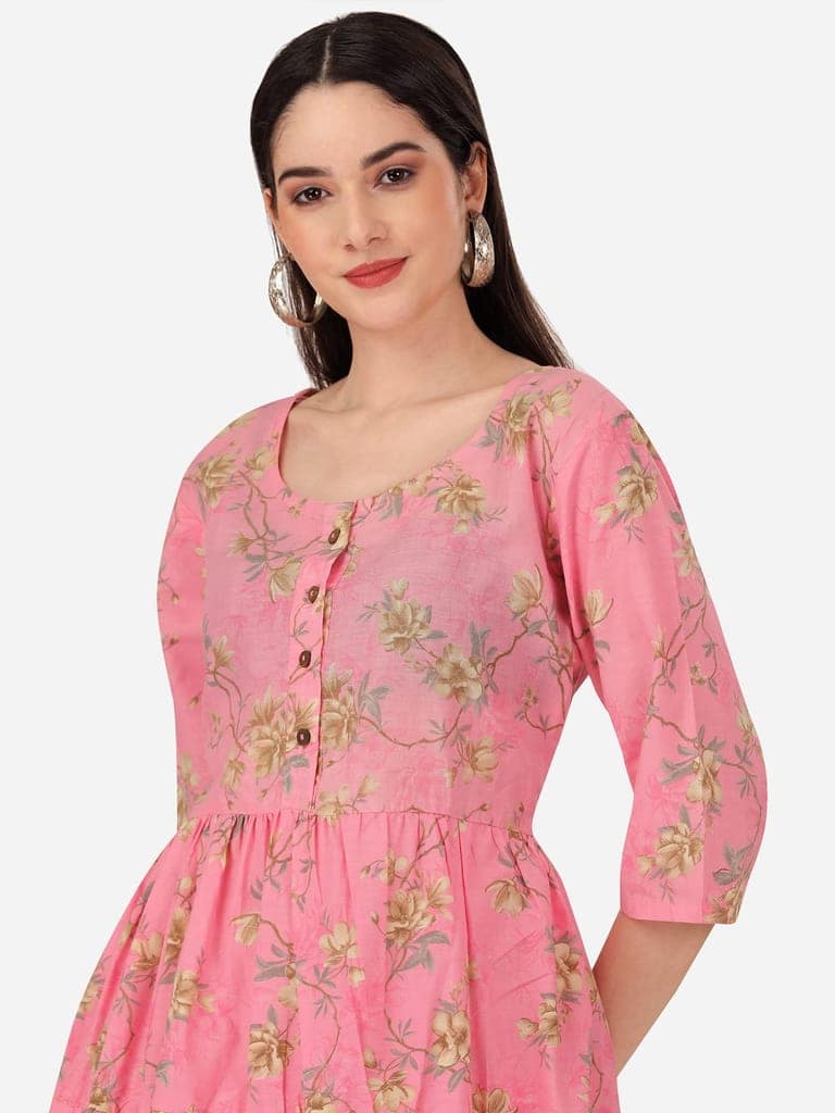 Buy & Try Women's Cotton Printed Tops and Tunics Fancy Top for Girls. view 9