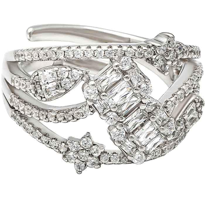 Silver Royal Crown Ring view 5