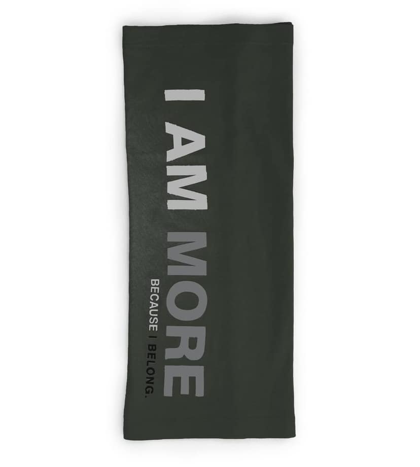 FREECULTR Unisex Bamboo Bandana, Anti Microbial Super Soft & Comfort Fit, Breathable Multipurpose Headband, Face Mask for Dust Protection and Sun - Printed Pack of 2-Black Forest Green,White view 6
