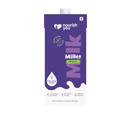 Nourish You Plant- Based Millet Beverage Original, 2 L