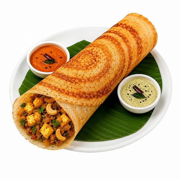 70mm. kaju paneer dosa