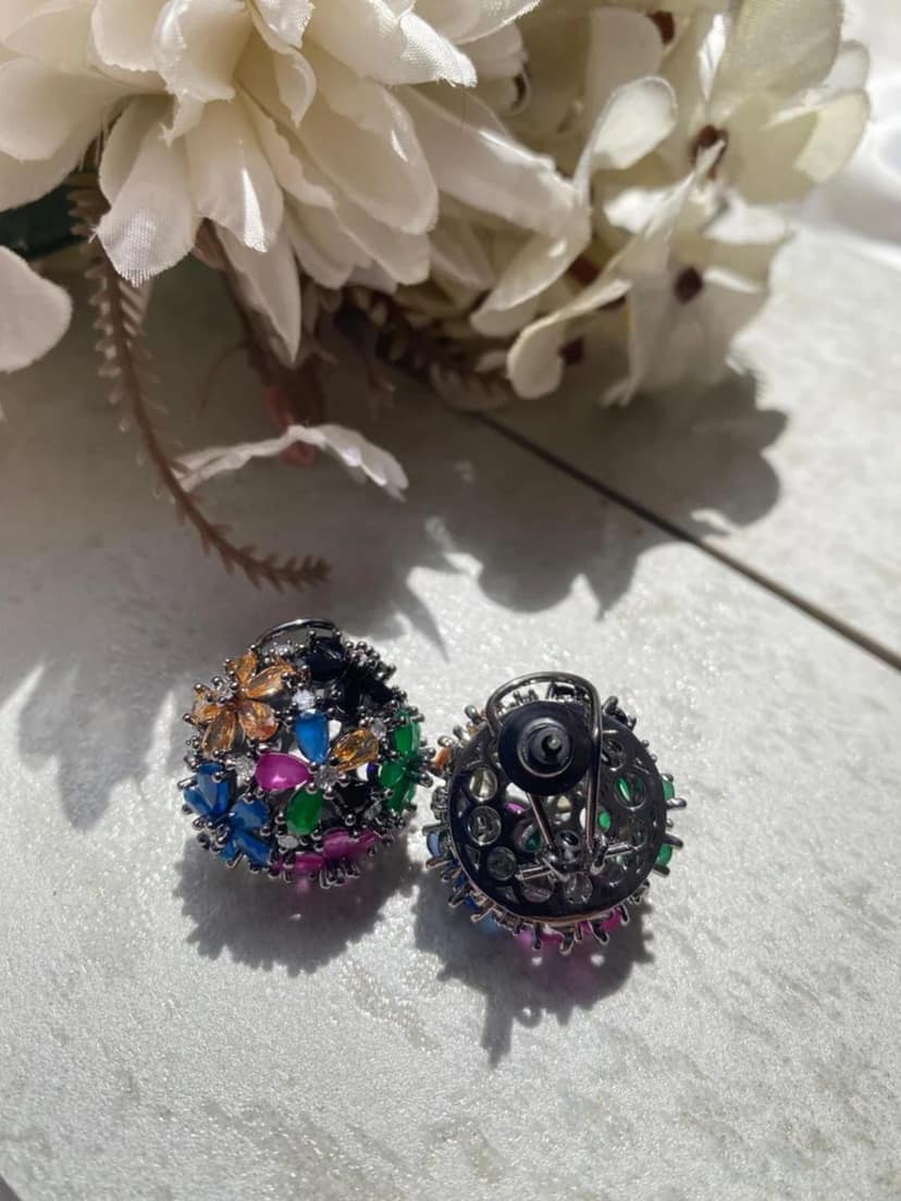 Jewel Garden Stud Earrings view 2