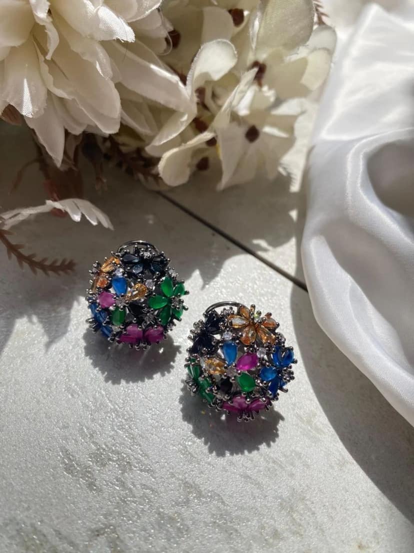 Jewel Garden Stud Earrings view 3