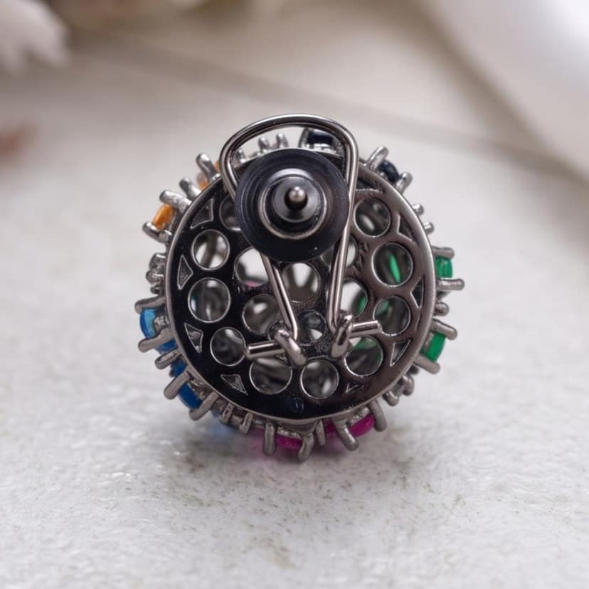 Jewel Garden Stud Earrings view 4