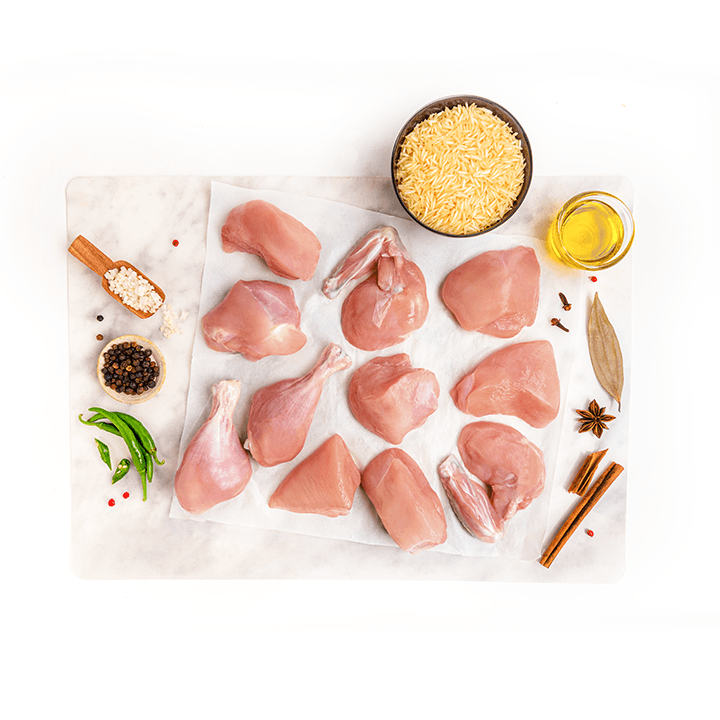 Chicken Biryani Cut without Skin