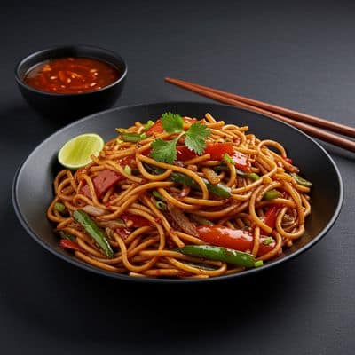 Veg Schezwan Noodles