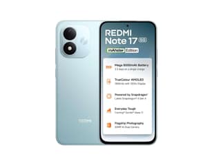 Redmi Note 17 5G Smartphone, 8GB RAM, 128GB Storage - Arctic Blue