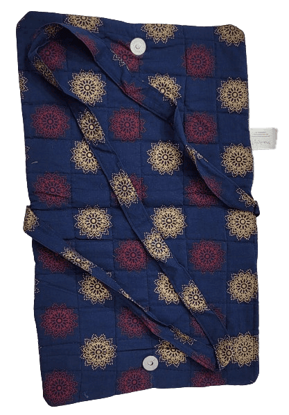 Nirjhari Crafts Handmade 100% Cotton Utility Bag cum Purse view 3