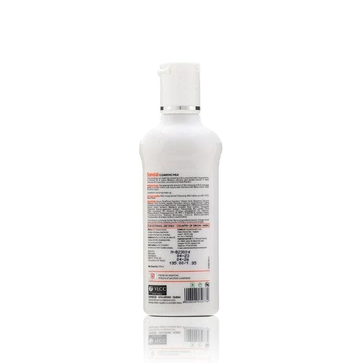 VLCC Sandal Skin Defense Cleansing Milk - Normal to Dry Skin (100ml) view 3