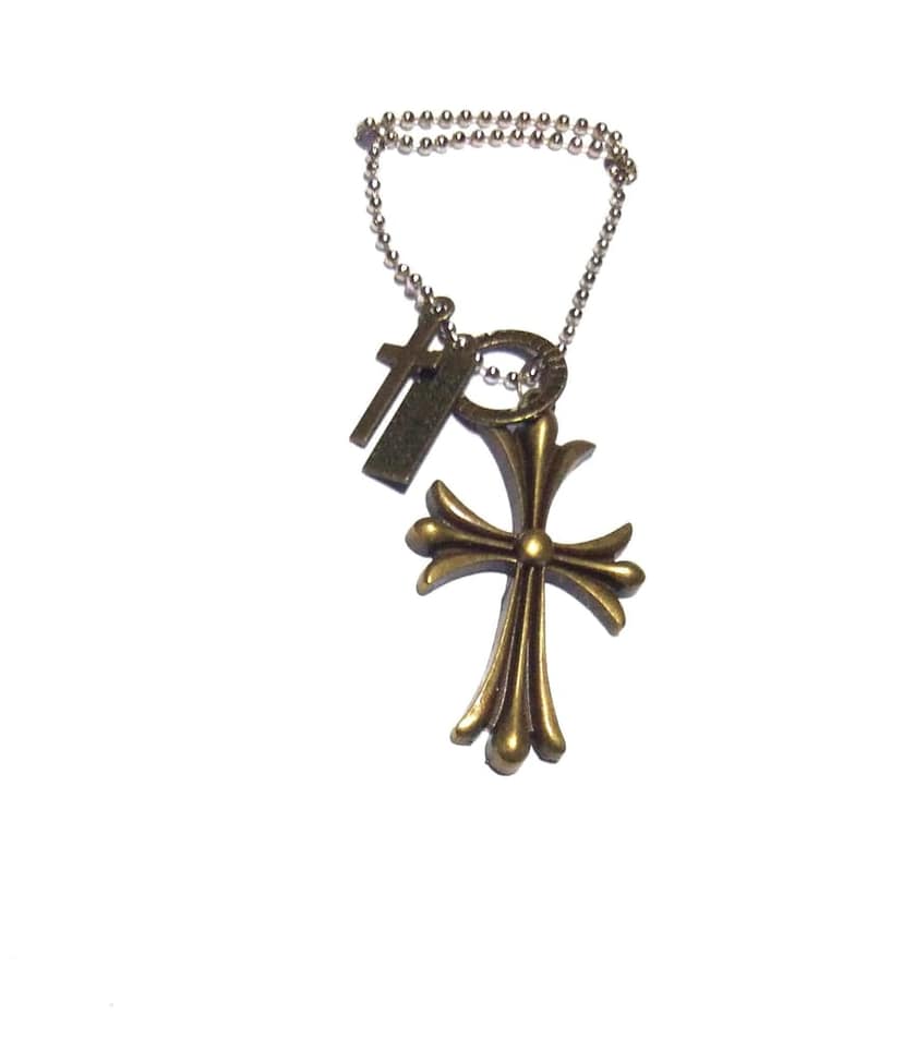 Nawani Cross Locket Pendant for Boys, Locket Necklace for Men and Women view 2