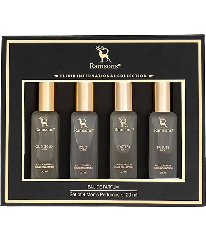 Ramsons Eau De Parfum (EDP) Oriental Mild -Fragrance For Men ( Pack of 4 )