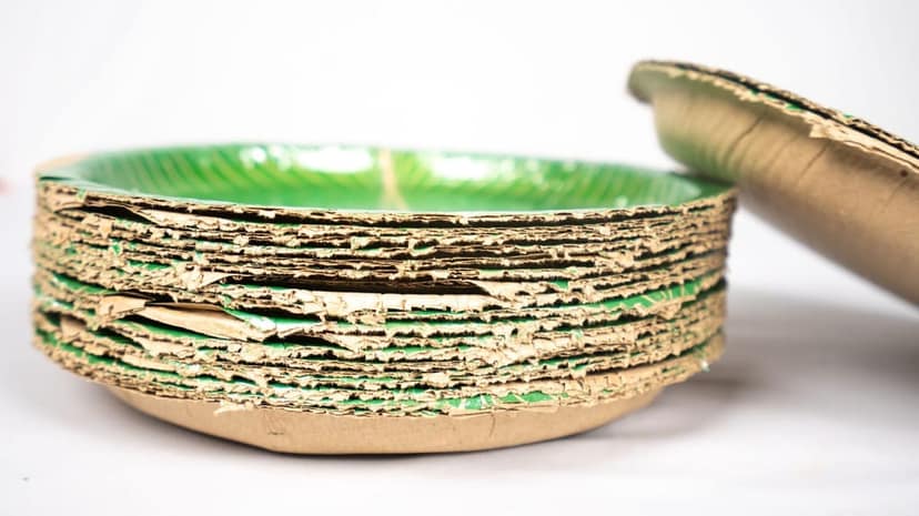Paper plates 100 plates view 2