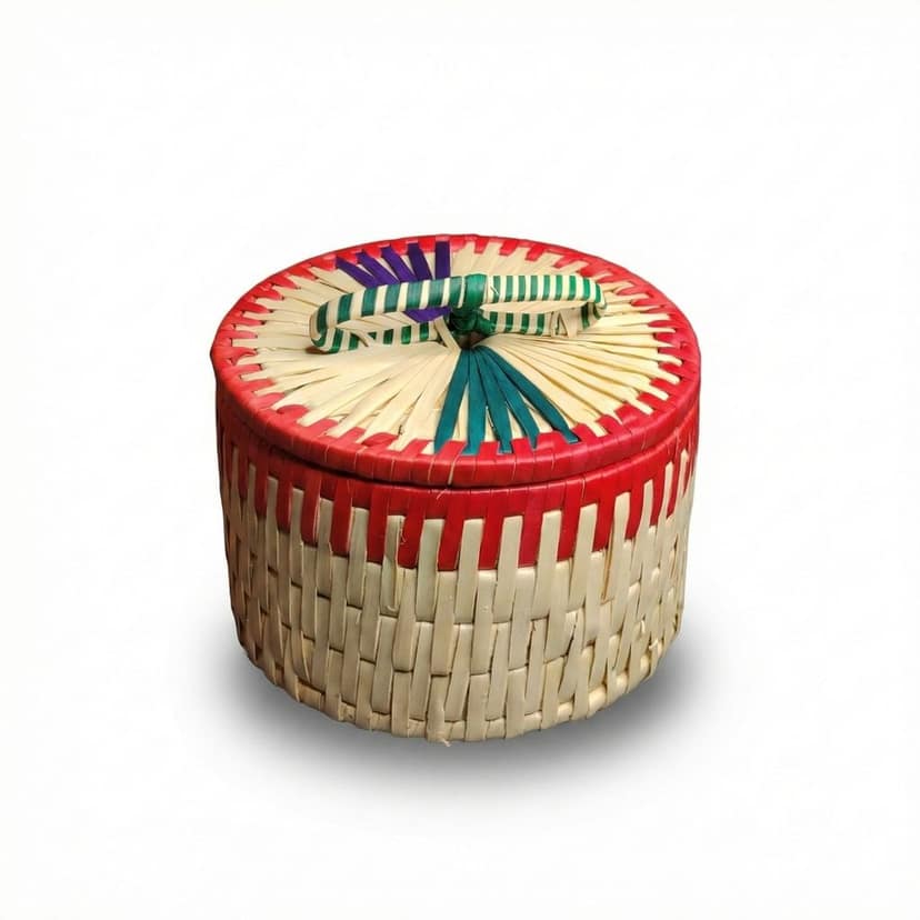 Palm Leaf Storage Box (Big) | Randomly Assorted