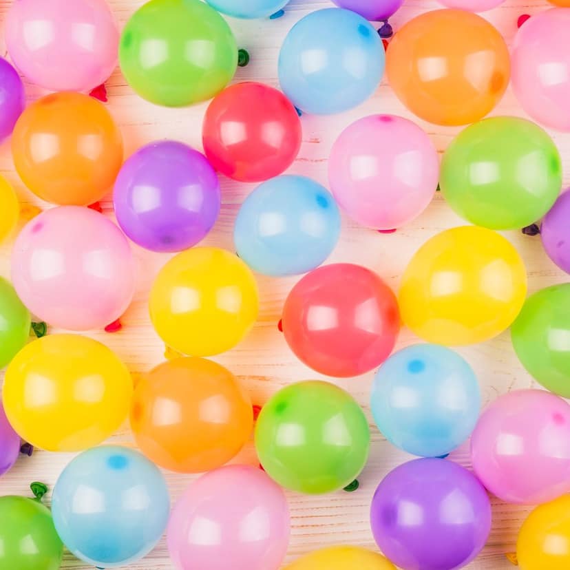 Party Balloons – 24 Pcs Multicolor Latex Set | Play & Move view 3