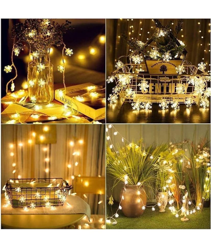 thriftkart 16 LED Snow light String Lights view 2