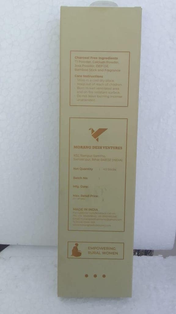 40 Sandalwood Luxury Incense Sticks Indian Agarbatti view 2