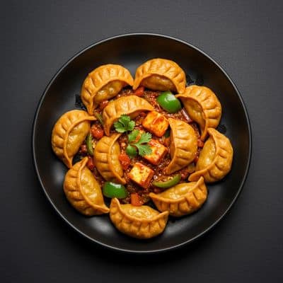 Veg Paneer Chilli Momos
