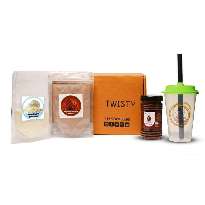 Twisty The Boba Station� - Bubble Tea Kit - 3 Servings