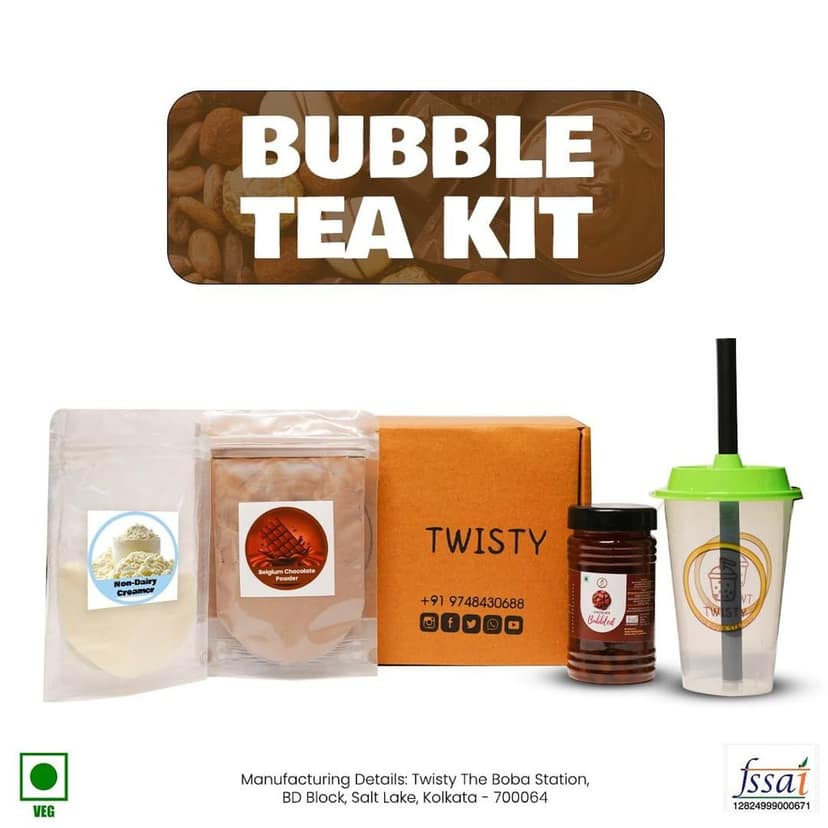 Twisty The Boba Station� - Bubble Tea Kit - 3 Servings view 2