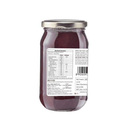 Bhuira Mixed Red Fruit Jam 240g view 2