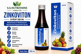 Zinkoviton Multivitamin Syrup Bottle - 200ml