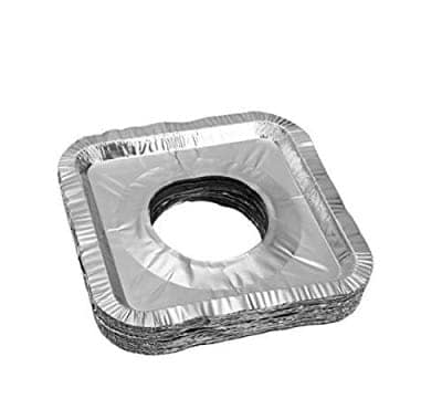 Wholesale Item - SQUARE ALUMINIUM FOIL STOVE BURNER COVER (PACK OF 8) - MOQ 37 Pieces view 2