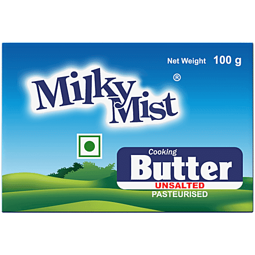 Milky Mist Cooking Butter - Excellent Source Of Vitamins, Calcium, 100 g Carton