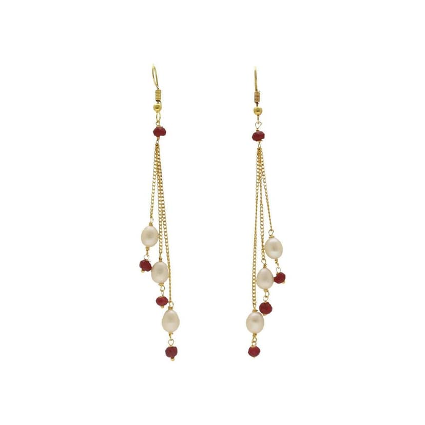 Sri Jagdamba Pearls Adora Pearl Earrings For Women Girls view 2