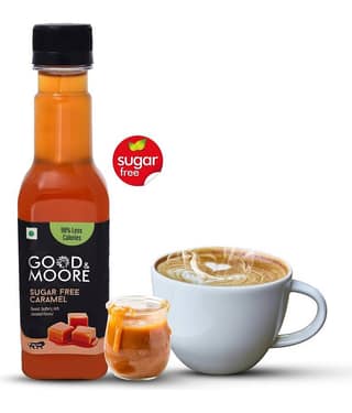 GOOD+MOORE Sugar Free Caramel Syrup 250 mL