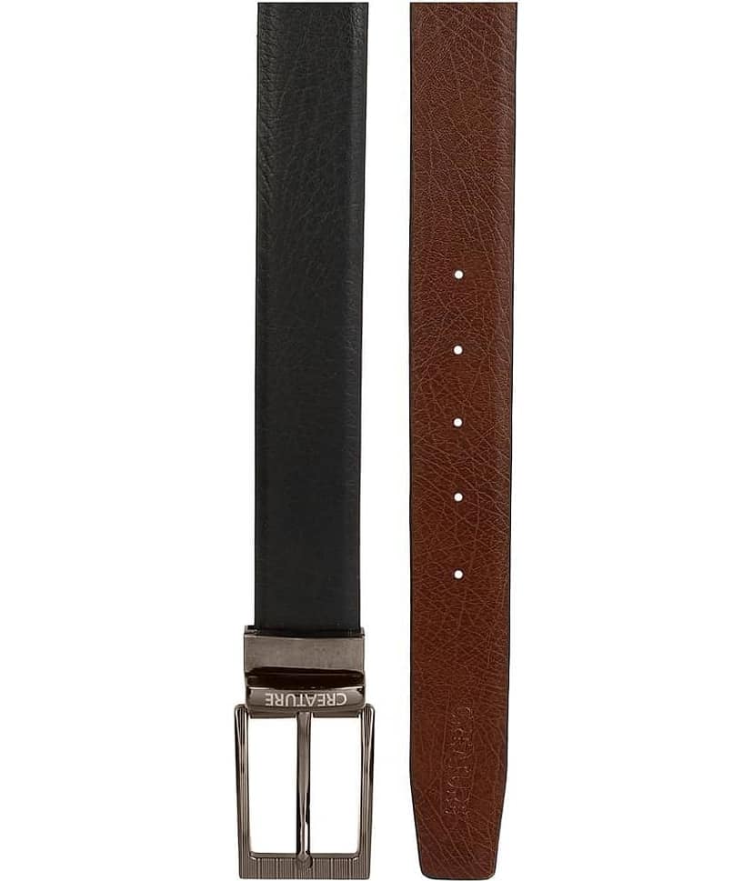 Creature - Black PU Men's Formal Belt ( Pack of 1 ) view 2