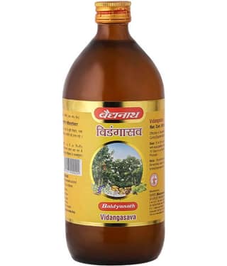 Baidyanath Baidyanath Vidangasava Liquid 450 Ml Pack of 1