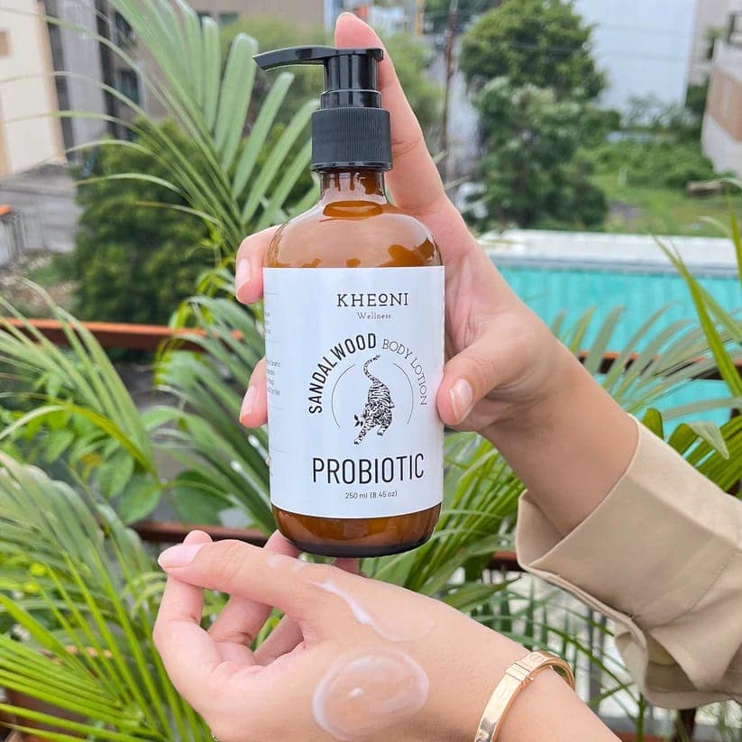 Probiotic Sandalwood Body Lotion view 3