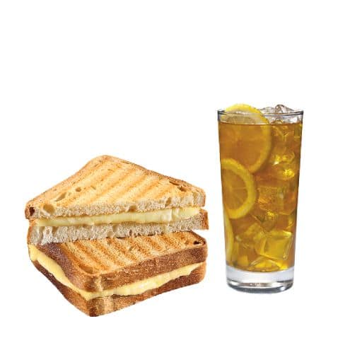 Paneer Sandwich And Lemon Ice Tea
