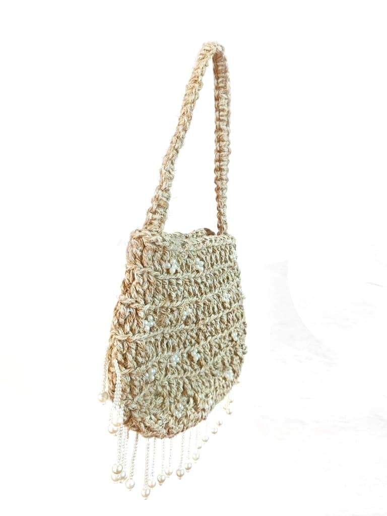 Purlfect Jute Handbag FHS view 3